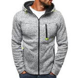 Jacquard Hooded Sweatshirt