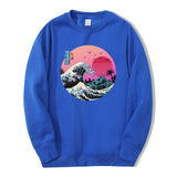 Vintage Men Sweatshirt Japan Style