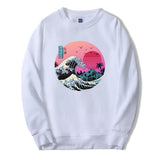 Vintage Men Sweatshirt Japan Style